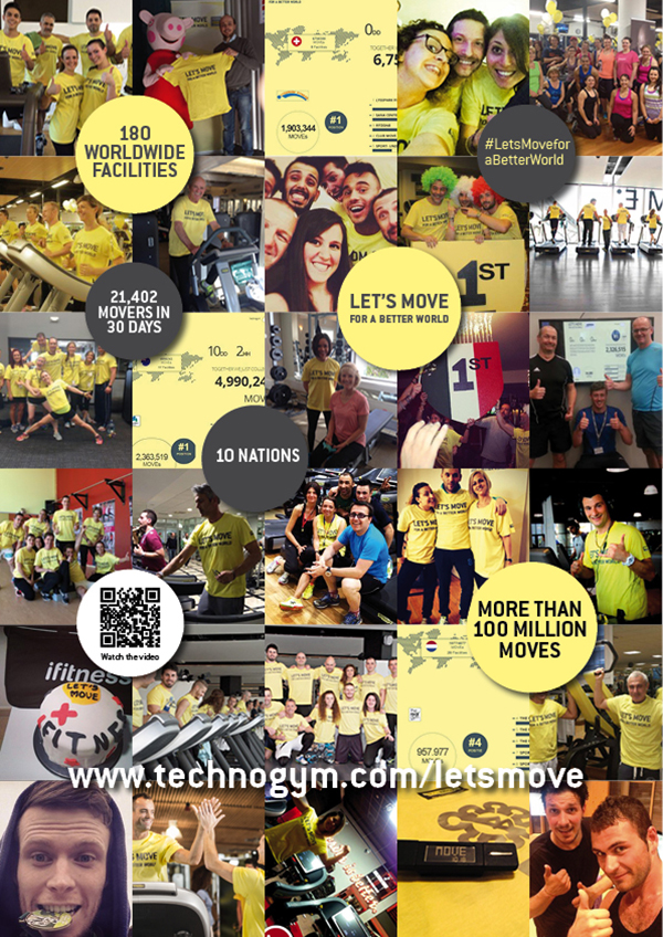 Technogym LET'S MOVE FOR A BETTER WORLD