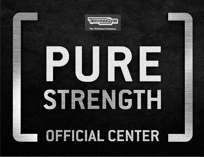 Plaque Pure Strength Technogym